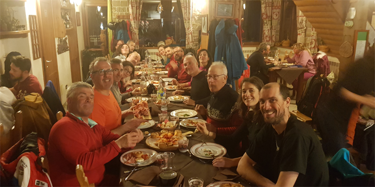 Bus Monginevro Cena+Discesa in notturna