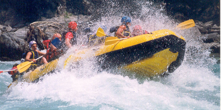 Discesa Rafting