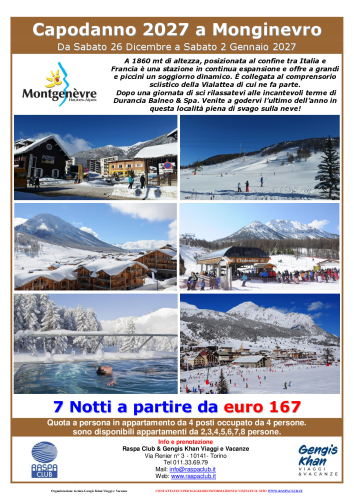 Capodanno a Monginevro