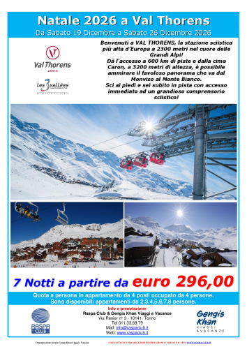 Natale a Val Thorens