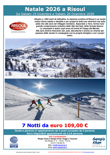 Natale a Risoul