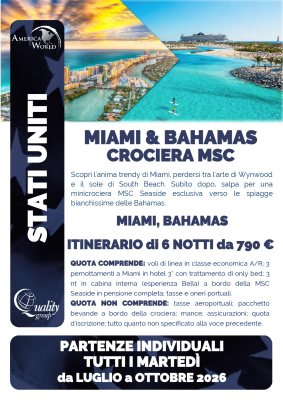 Miami e Bahamas