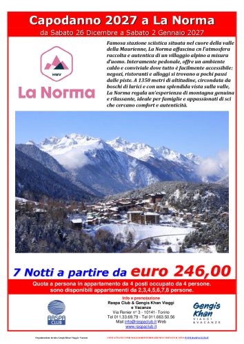 Capodanno a La Norma