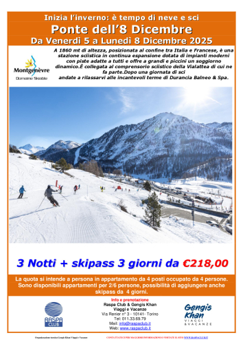 Immacolata a Monginevro