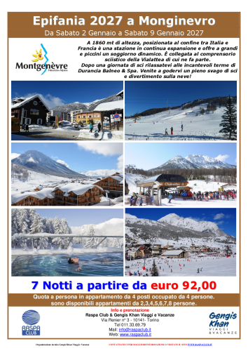 Epifania a Monginevro