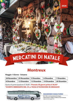 Montreux mercatini di Natale Furno