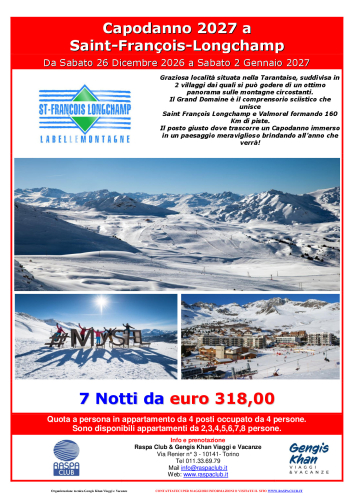 Capodanno a St. François Longchamp