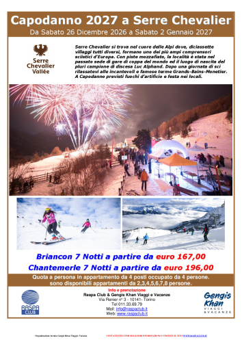Capodanno a Serre Chevalier (Briançon)