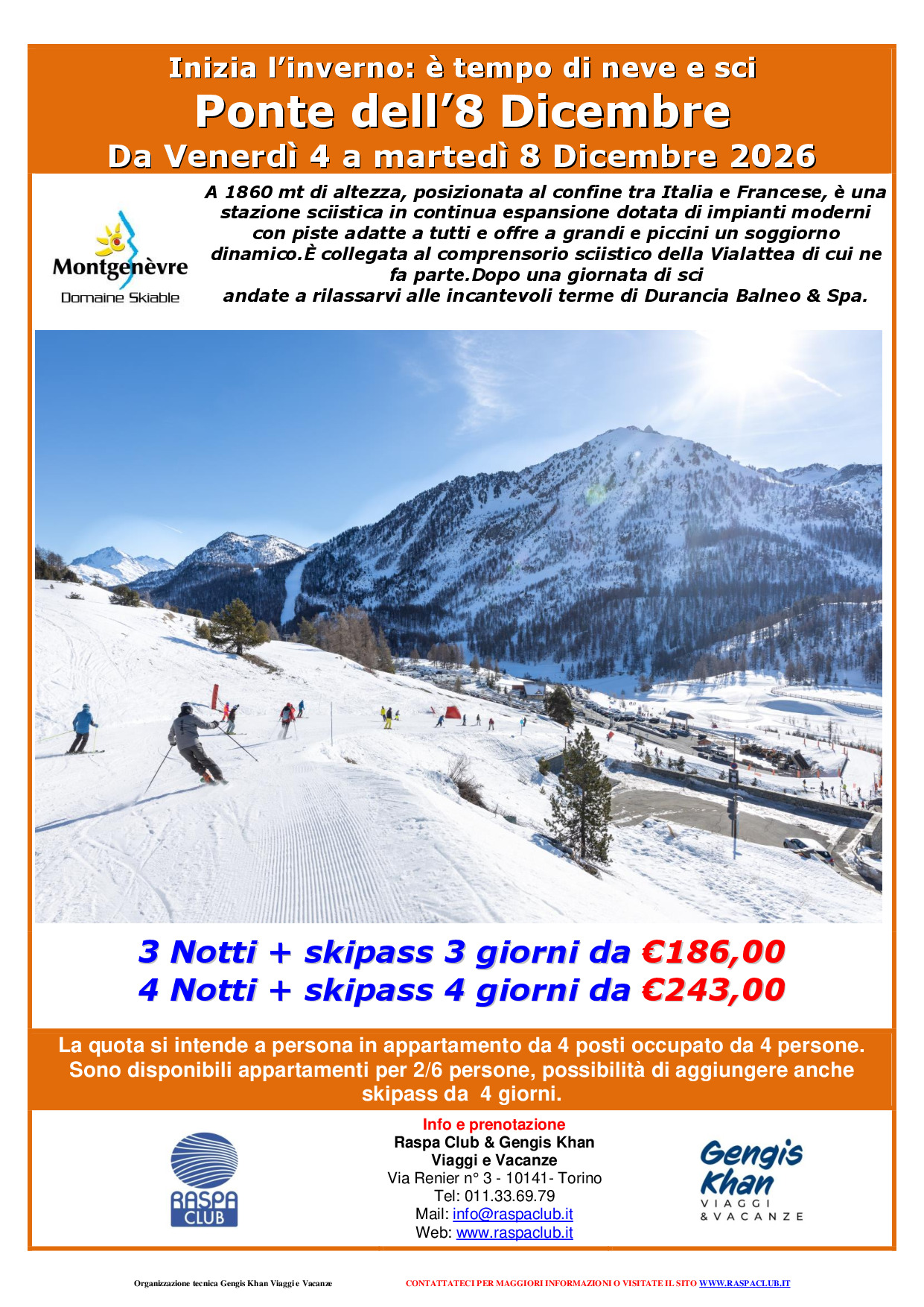 Immacolata a Monginevro