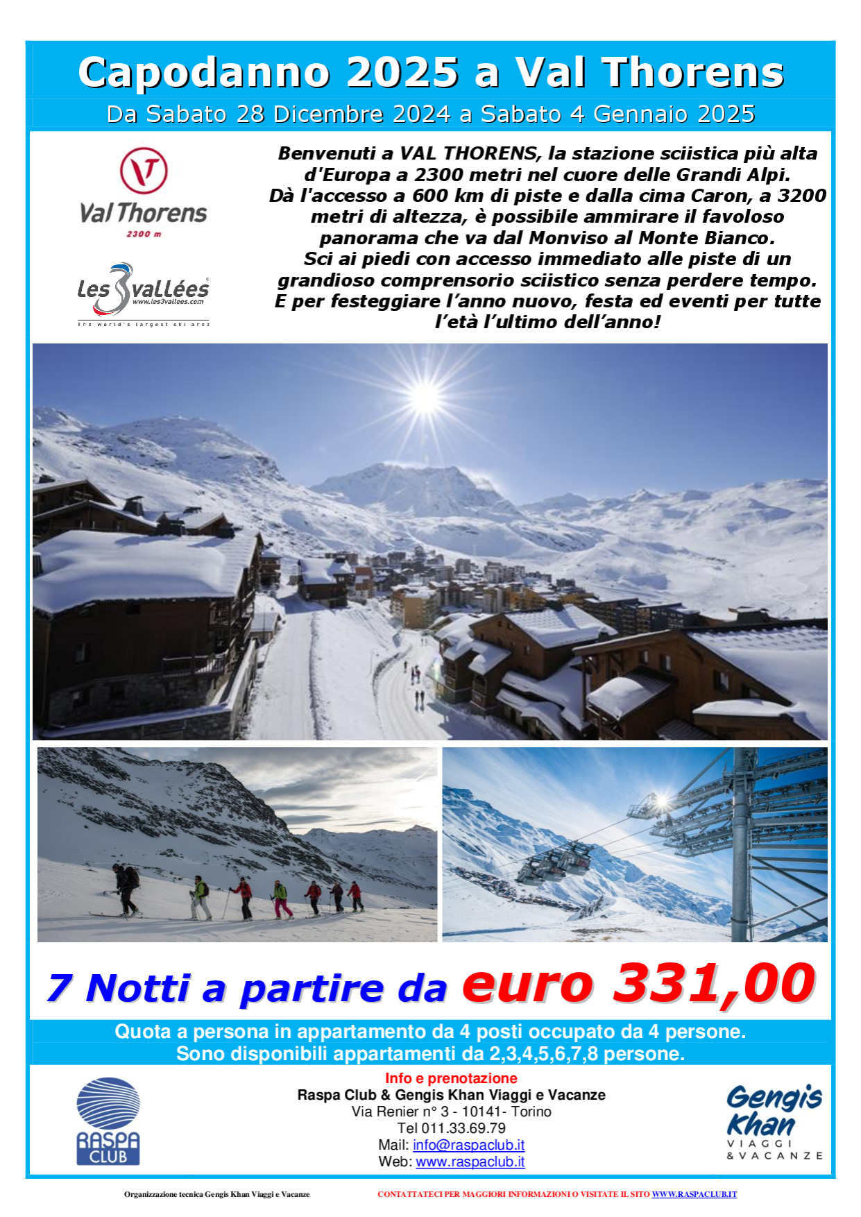 Capodanno a Val Thorens