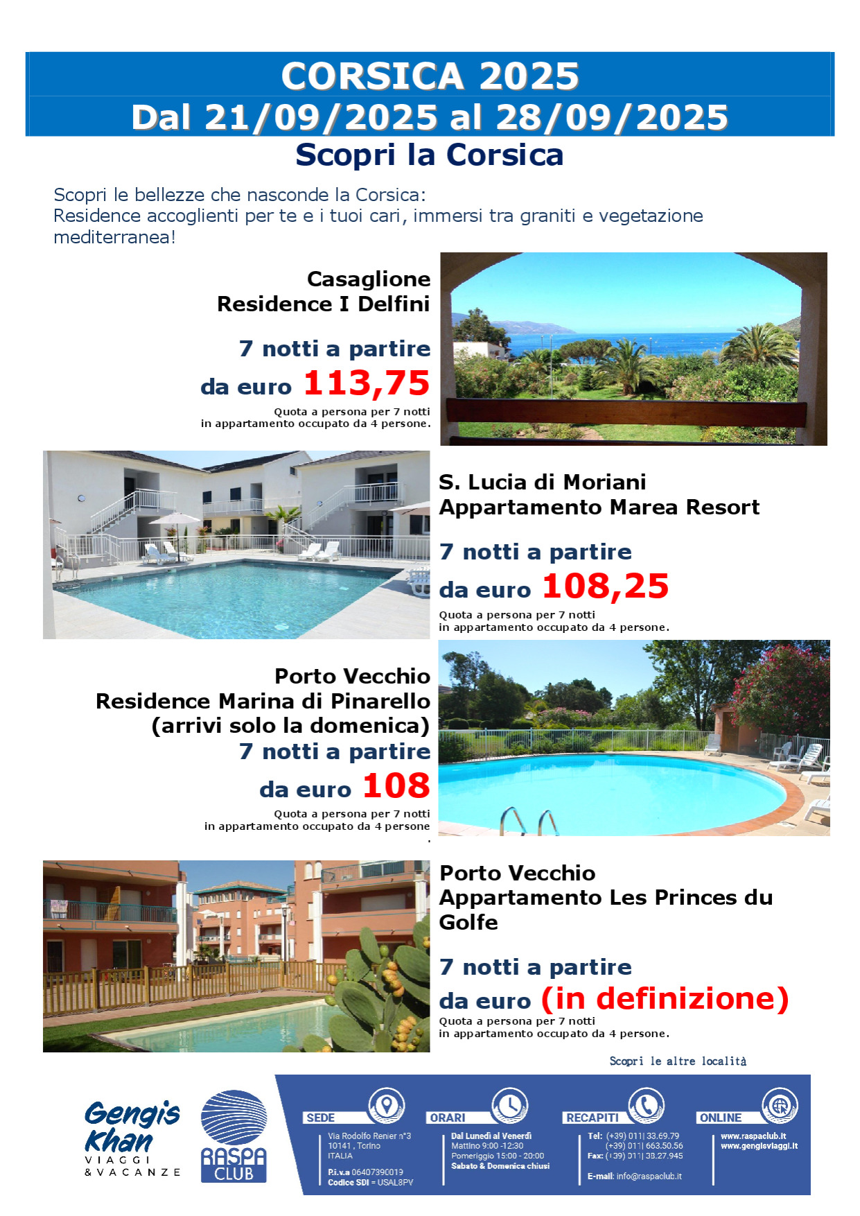 Corsica, imperdibile!