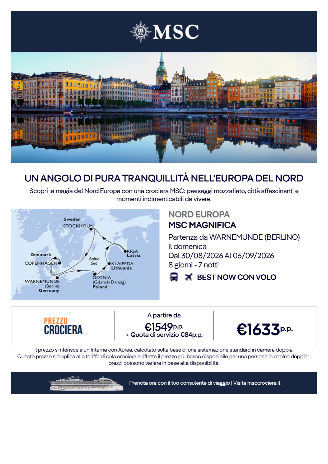 Crociera MSC Nord Europa