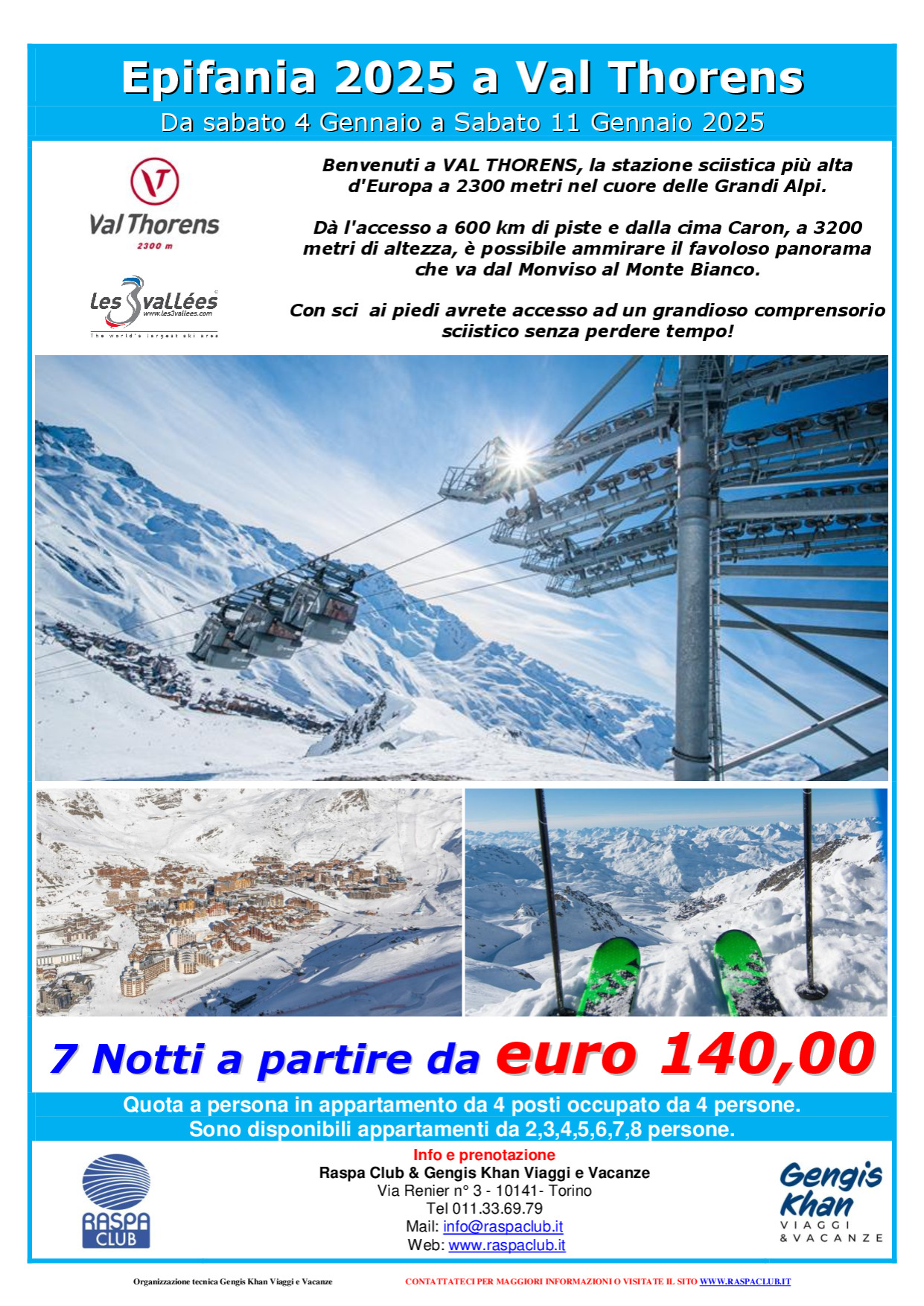 Epifania a Val Thorens
