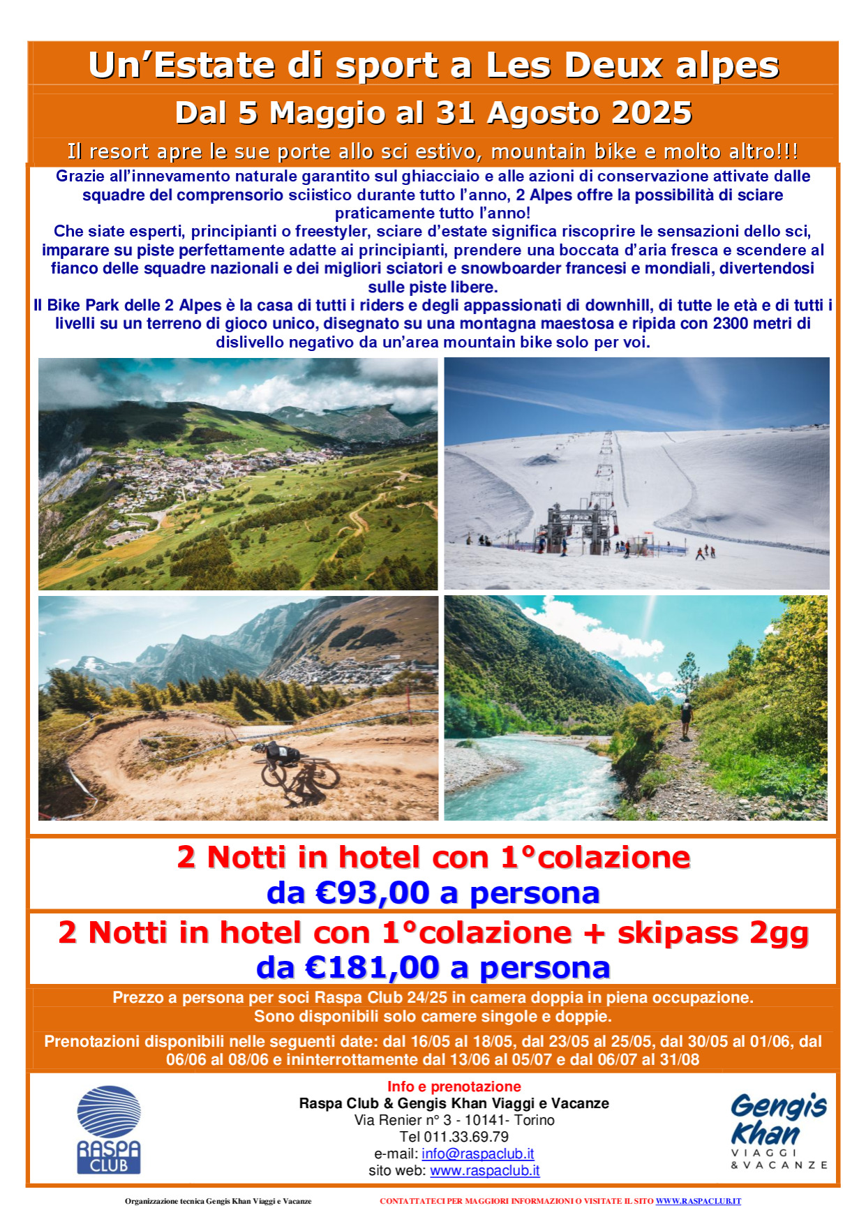 Estate a Les 2 Alpes - Fast