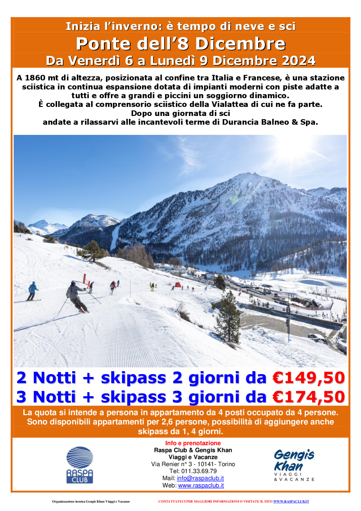 Immacolata a Monginevro