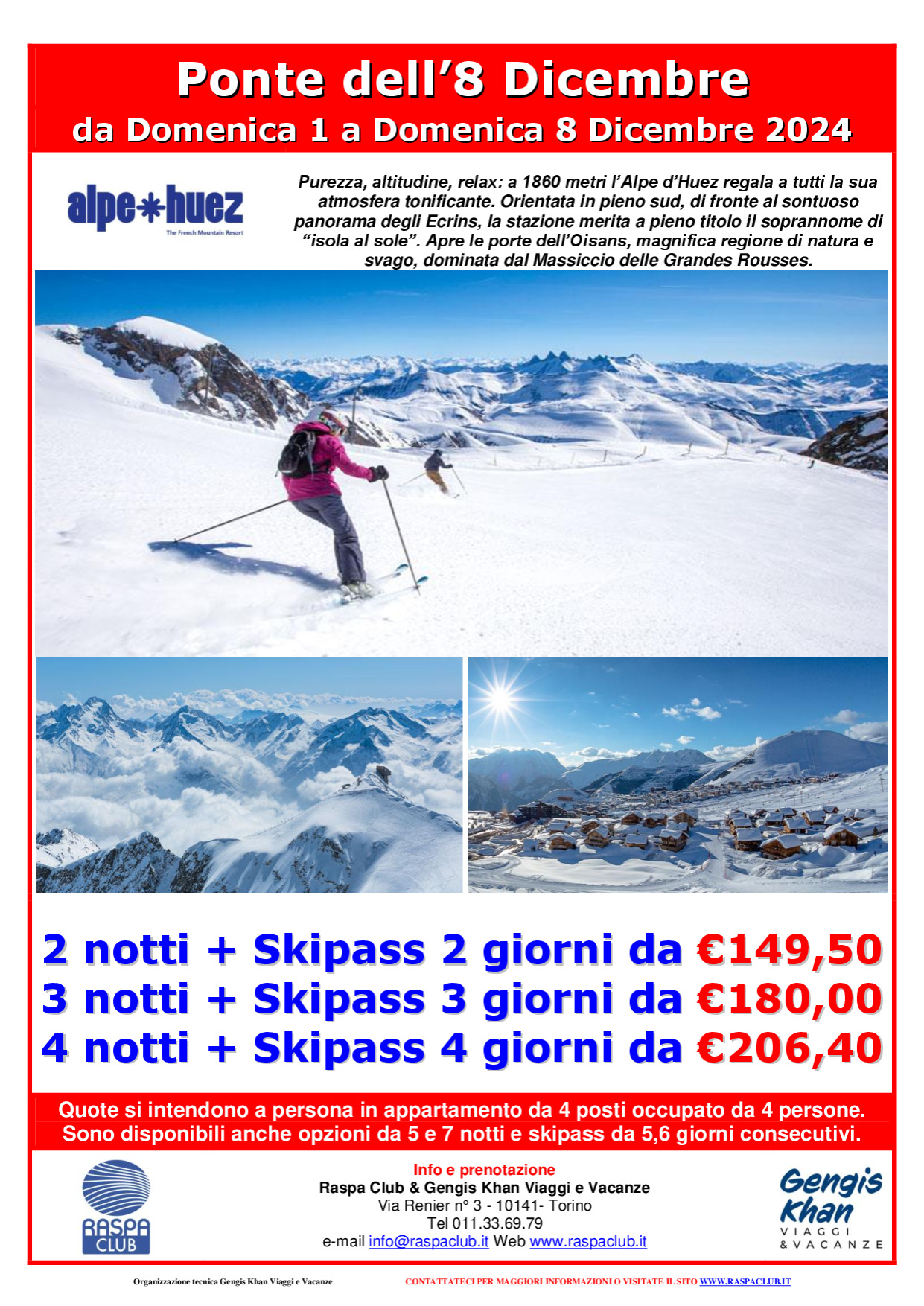 Immacolata ad Alpe D'Huez