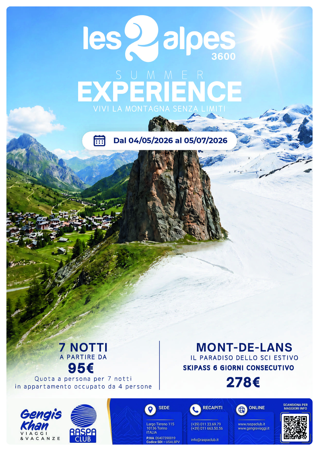 Les 2 Alpes • 06-13 Giugno