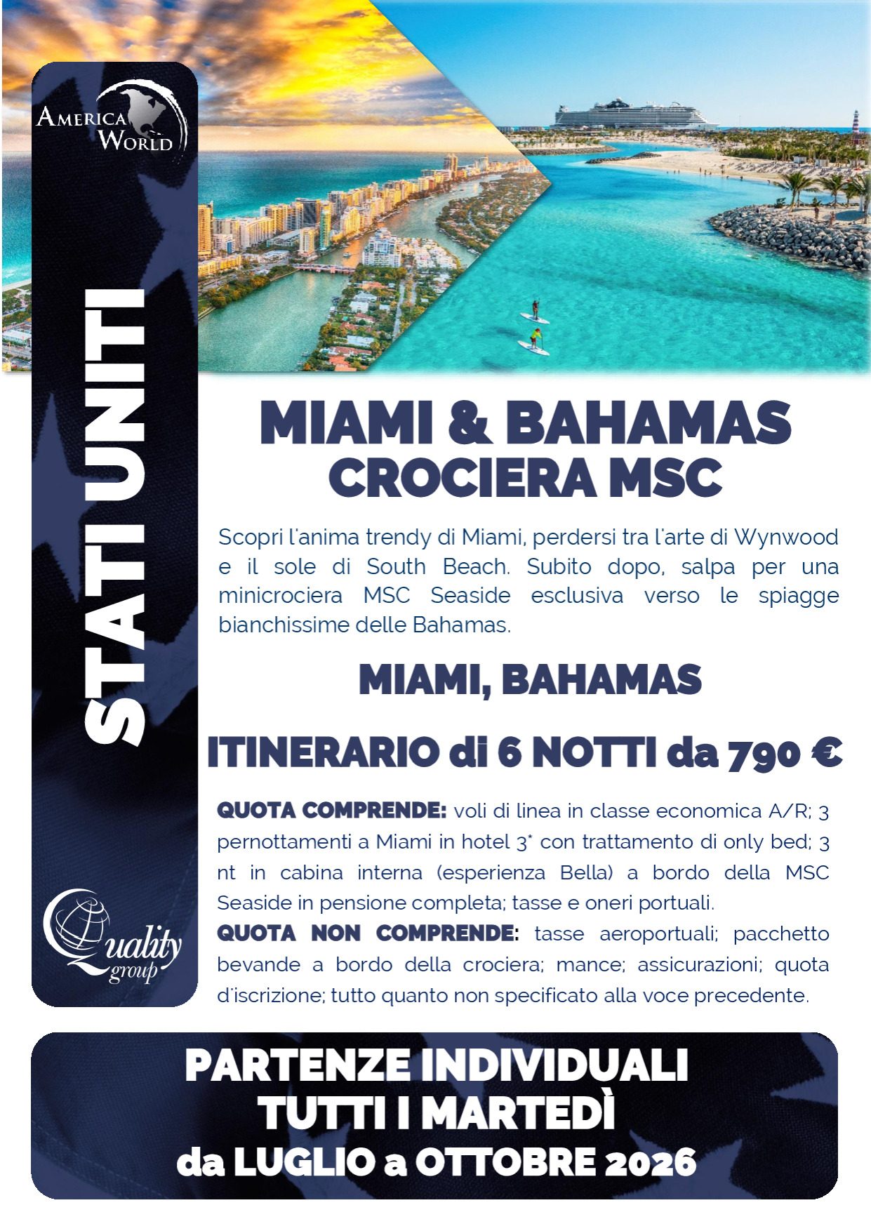 Miami e Bahamas
