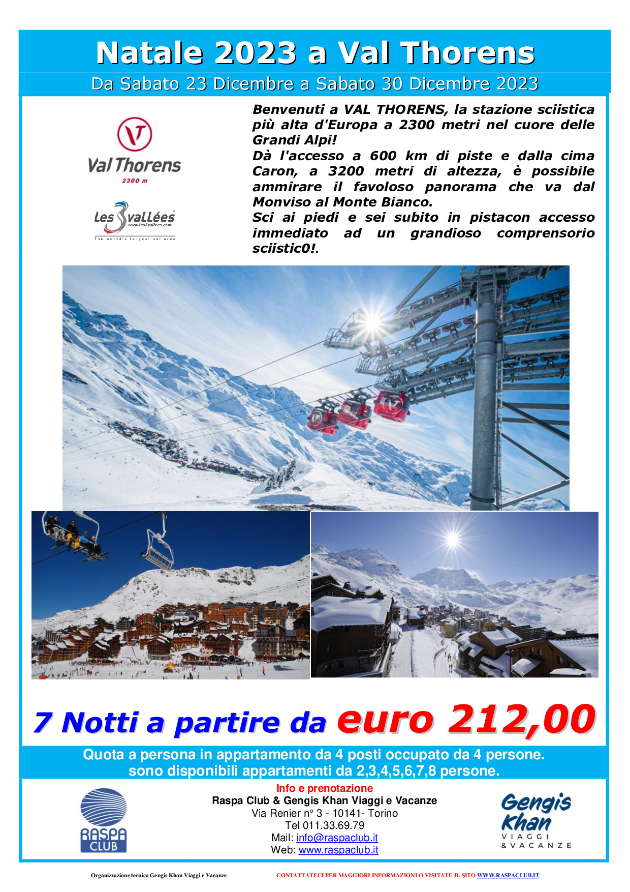 Natale a Val Thorens