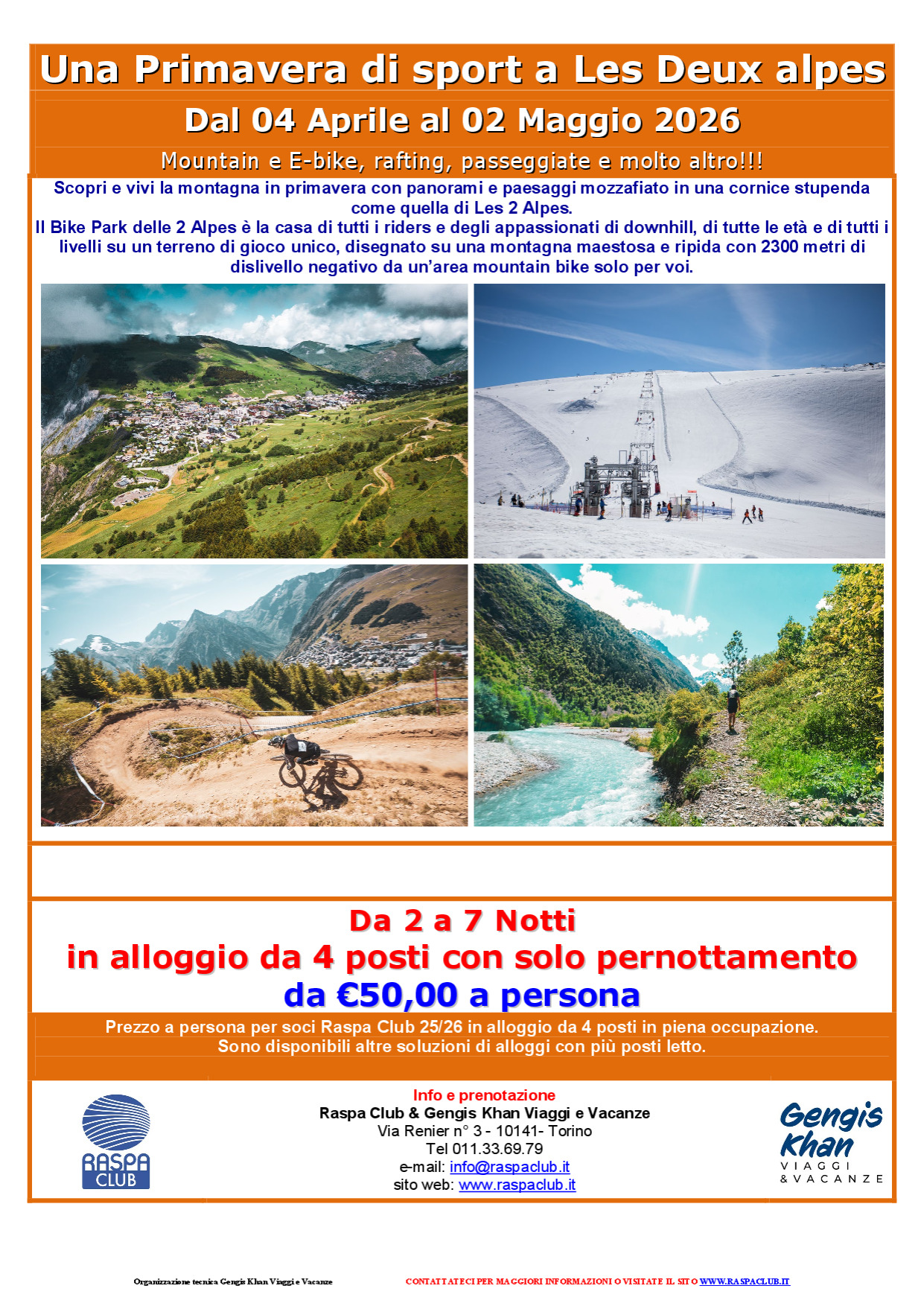 Primavera a Les 2 Alpes