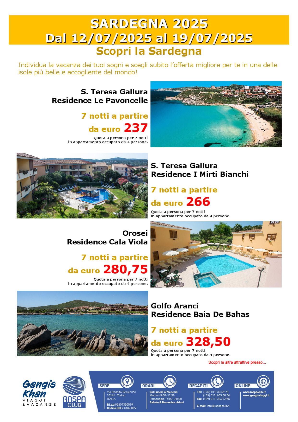 Sardegna magnifica!